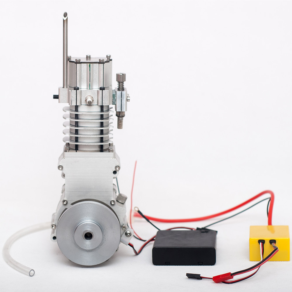 SH 12 Mini Gasoline Engine Model Educational Engine Toy Science Experiment Kit Set
