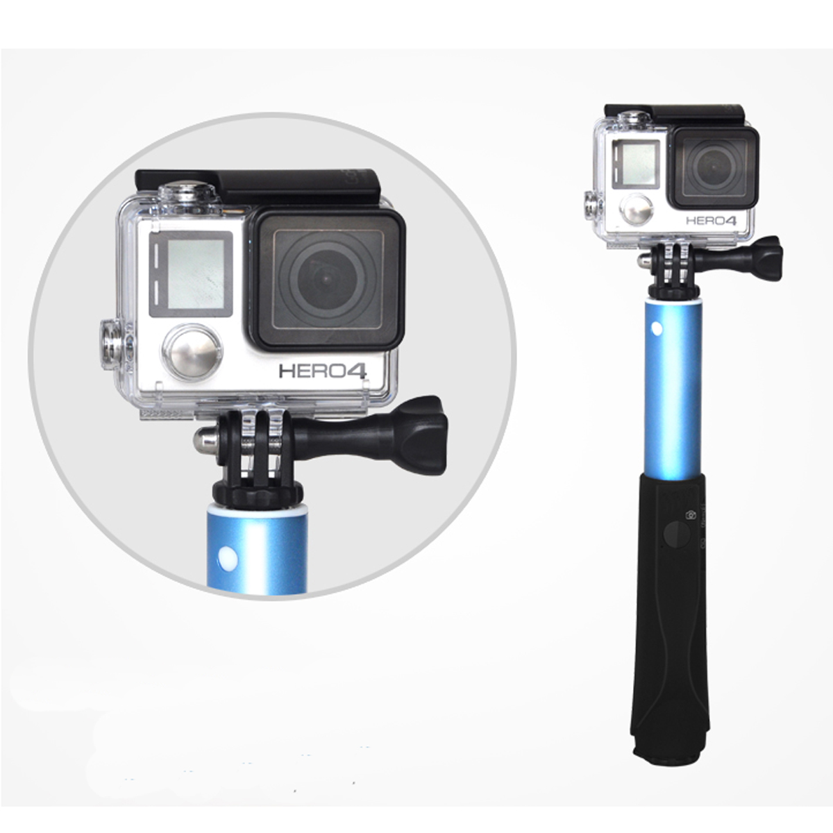 Universal Extendable Handheld Remote Selfie Stick for iOS for Samsung Android