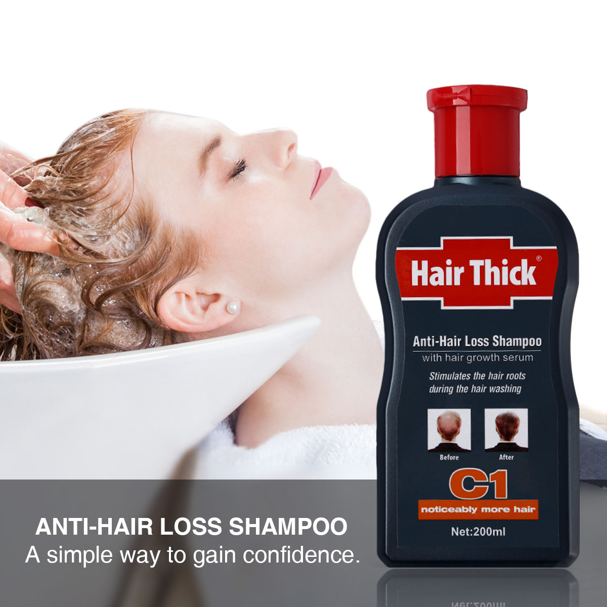 200ml Anti Hair Loss Hair Growth Shampoo Treatment At Banggood