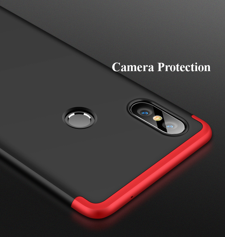 Bakeey™ 3 in 1 Double Dip 360° Full Protection PC Protective Case For Xiaomi Mi MIX 2S Non-original