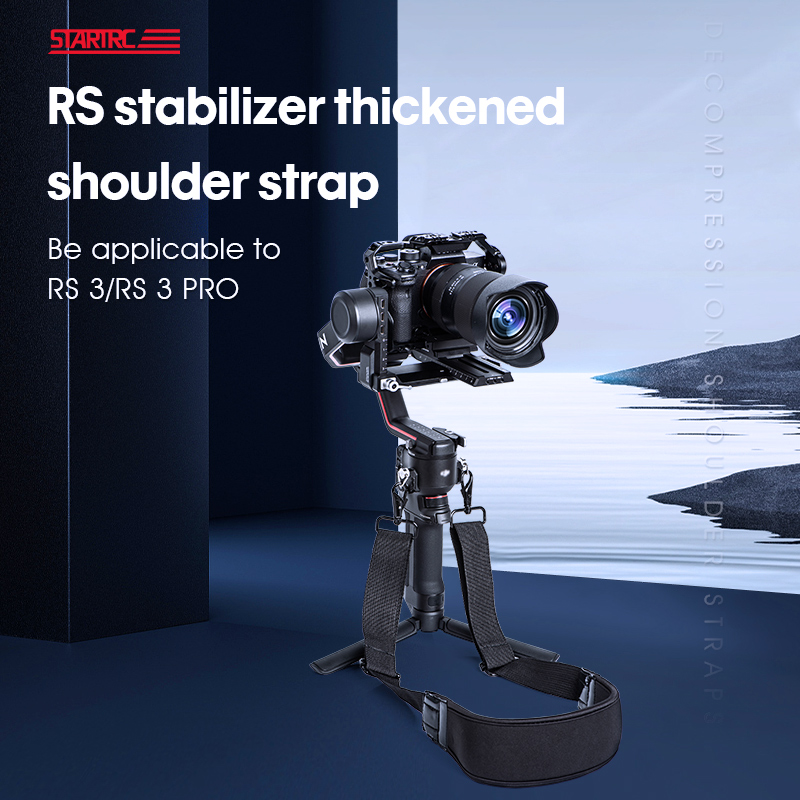 STARTRC Stabilizer Shoulder Decompression Thickened Straps for DJI Ronin RS 3 RS 3 Pro