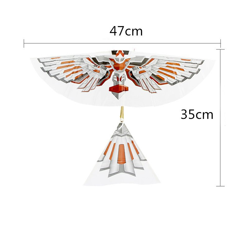 18.5inch Rubber Band Power Birds Assembly Flapping Wing Flight DIY Model Aircraft Plane Toy
