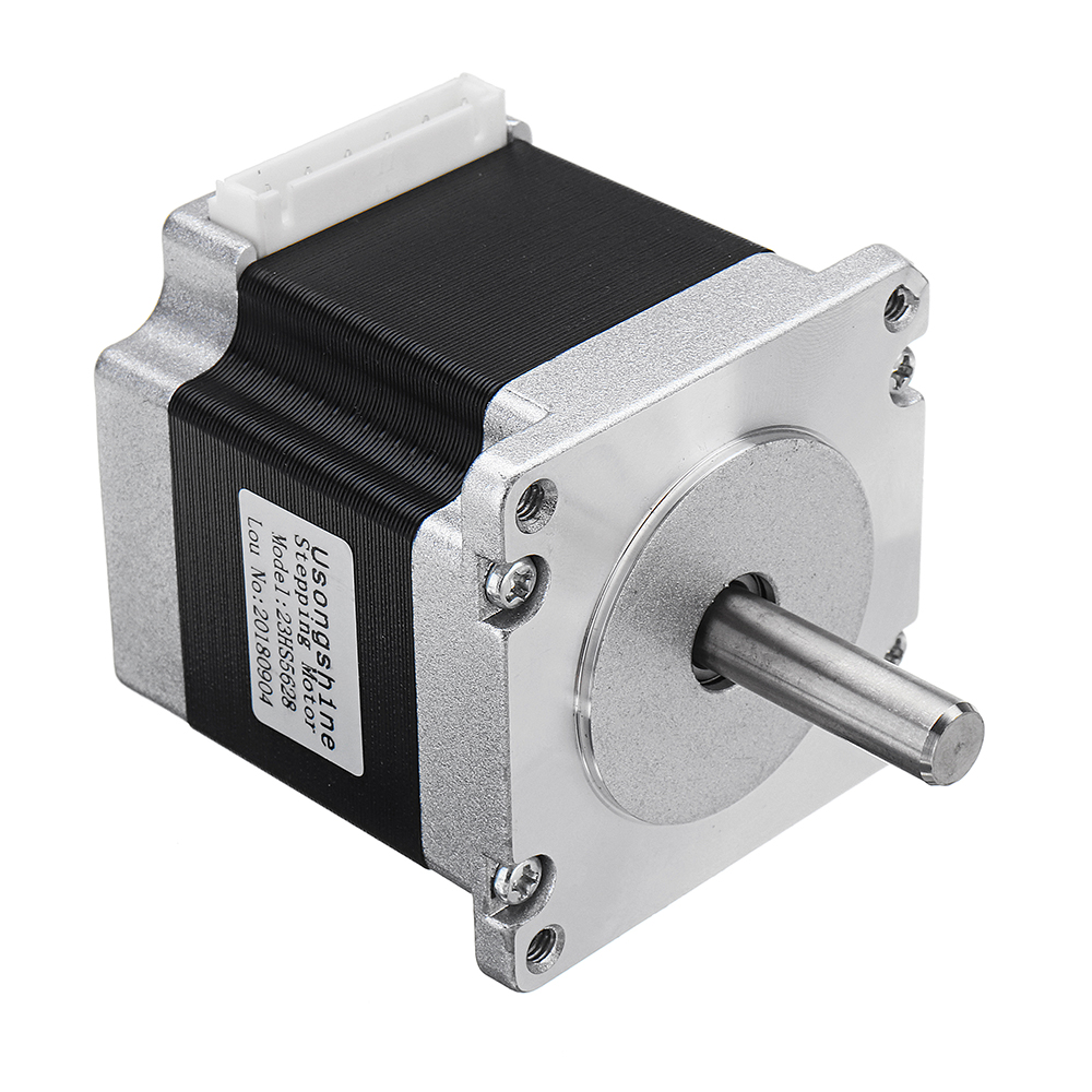 Nema 23 23HS5628 2.8A Two Phase 6.35mm Shaft Stepper Motor With TB6600 Stepper Motor Driver For CNC Part 3D Printer 10