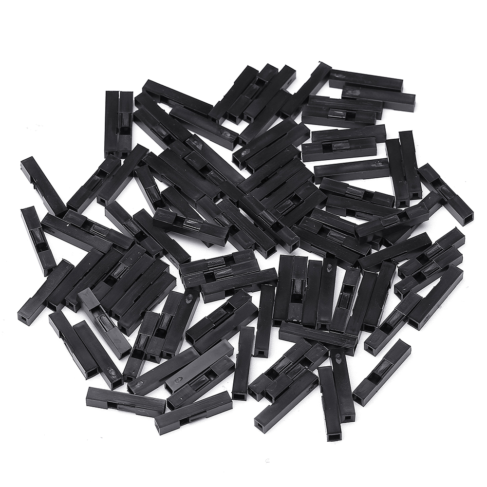 100PCS 1 Pin Header Connector Housing For Dupont Wire Jumper Compact 9
