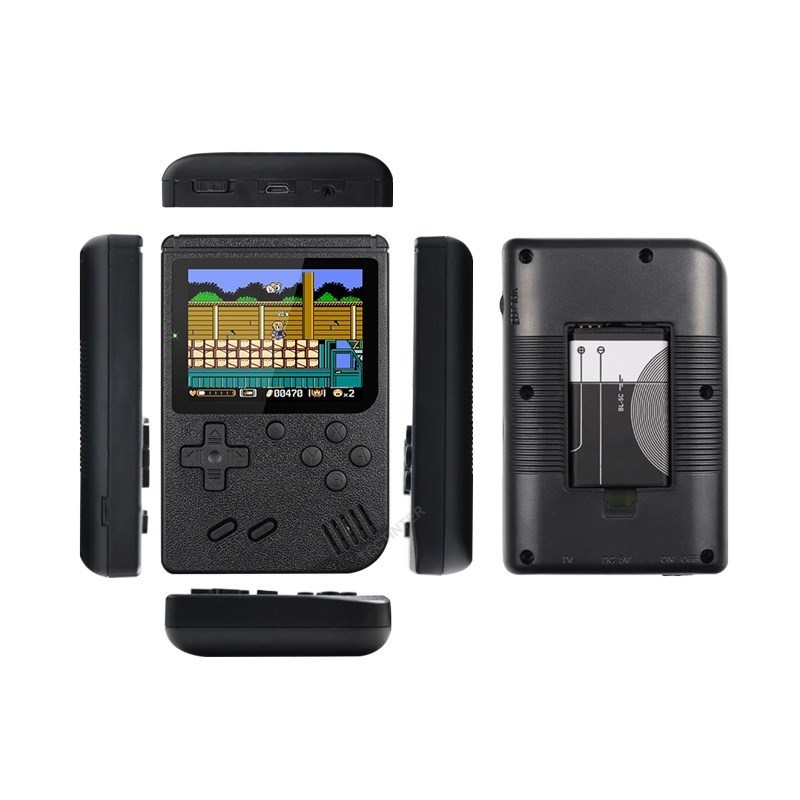 500 Games Retro Handheld Game Console 8-Bit 3.0 Inch Color LCD Kids Portable Mini Video Game Player