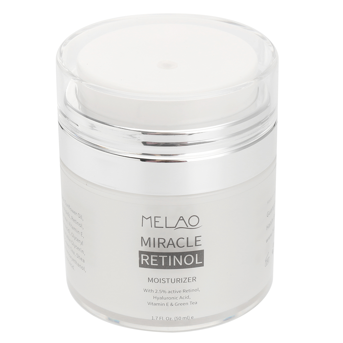 Melao Retinol Moisturizer Facial Cream Serum Vitamin E