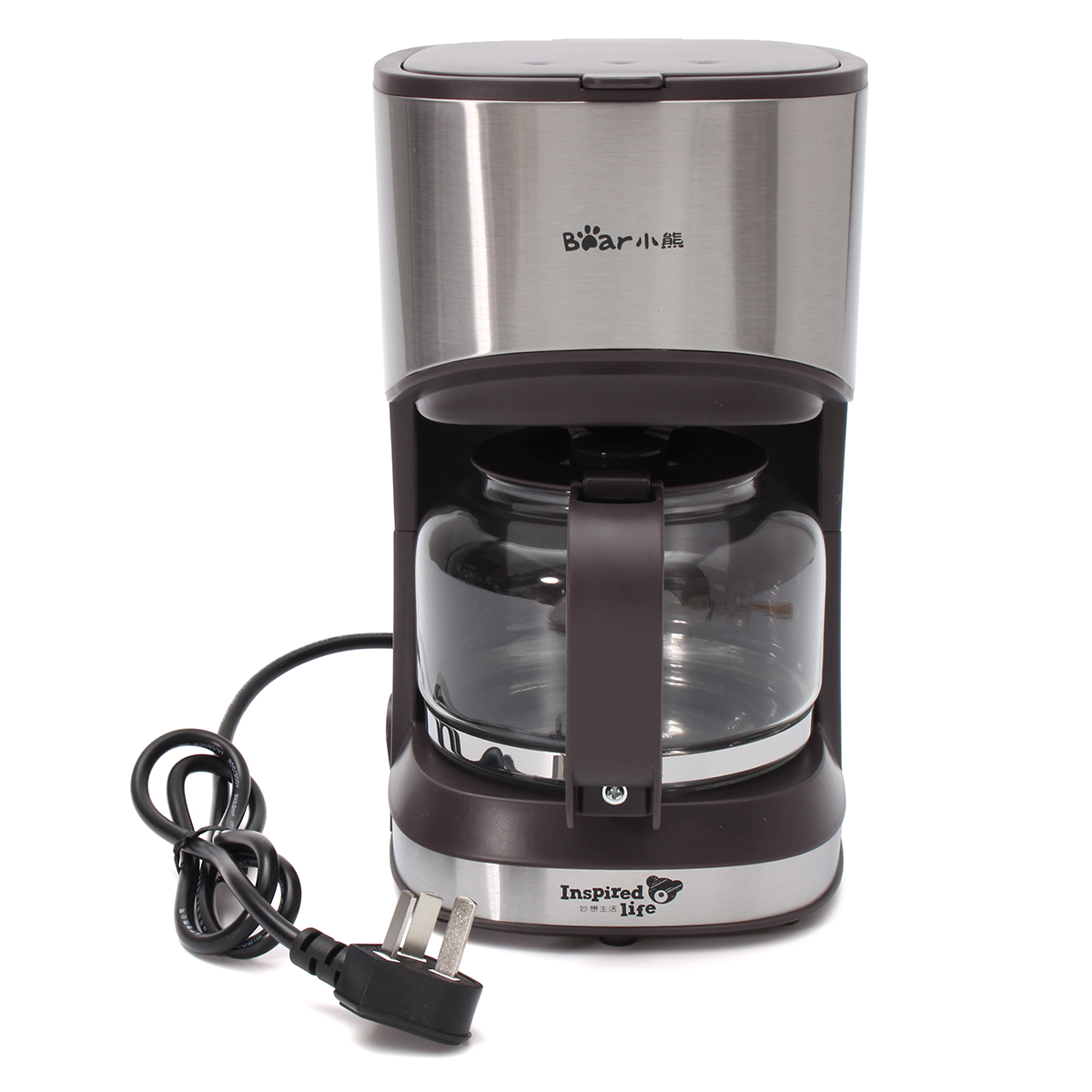 

Bear KFJ-A07V1 Coffee Machine Stainless Steel Cappuccino Latte Coffee Maker Home Kitchen Machine