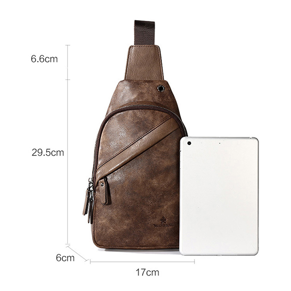 Vintage Casual Sling Bag Crossbody Bag Chest Bag For Men – Electronic Pro