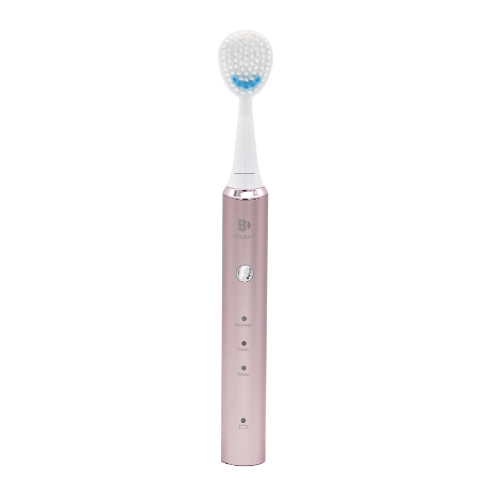 3 In 1 Multifunctional Women Beauty Sonic Electric Toothbrush Facial Cleansing Massage Brush