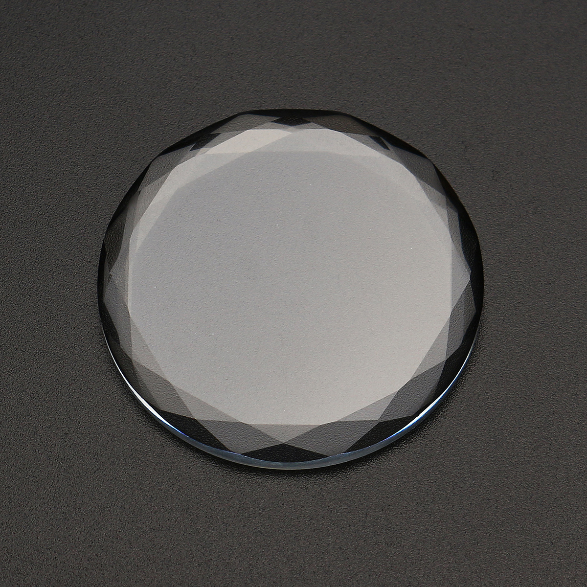 Crystal Round Glass Grafting Glue Holder False Eyelash Adhesive Makeup Tool Cosmetic