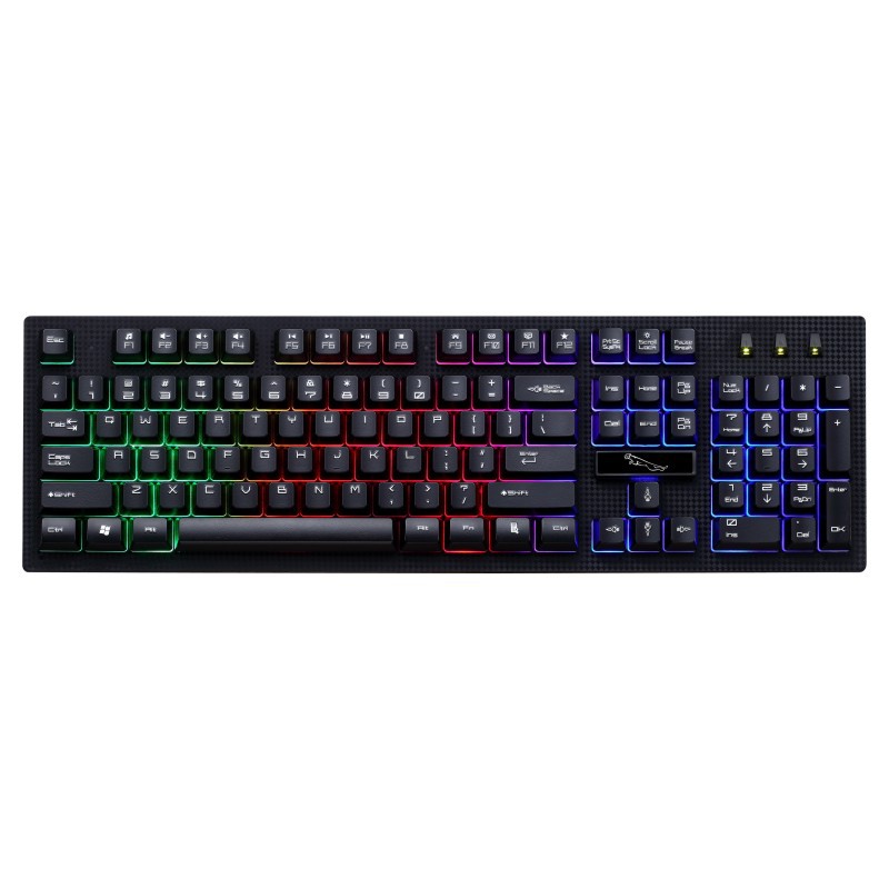 G20 104 Keys Mechanical Hand-feel Colorful Backlit Gaming Keyboard 11