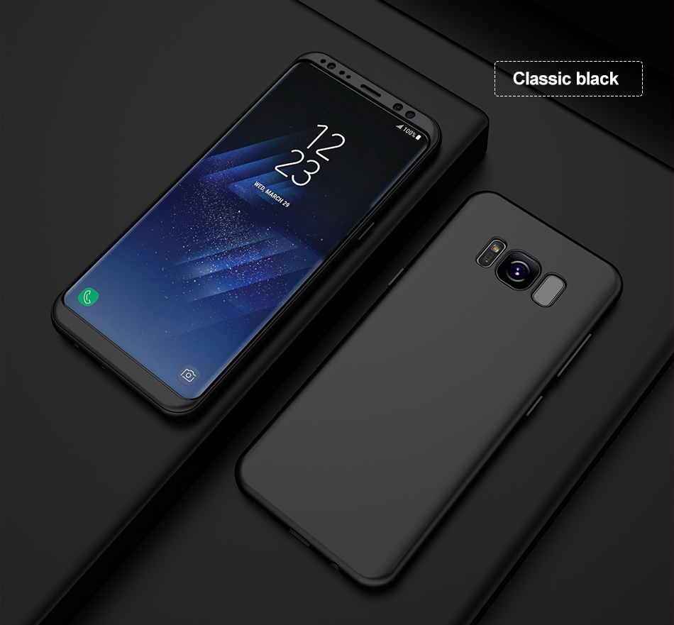 2 in 1 360° Full Body Front PC + Back Soft TPU Protective Case for Samsung Galaxy S8 Plus