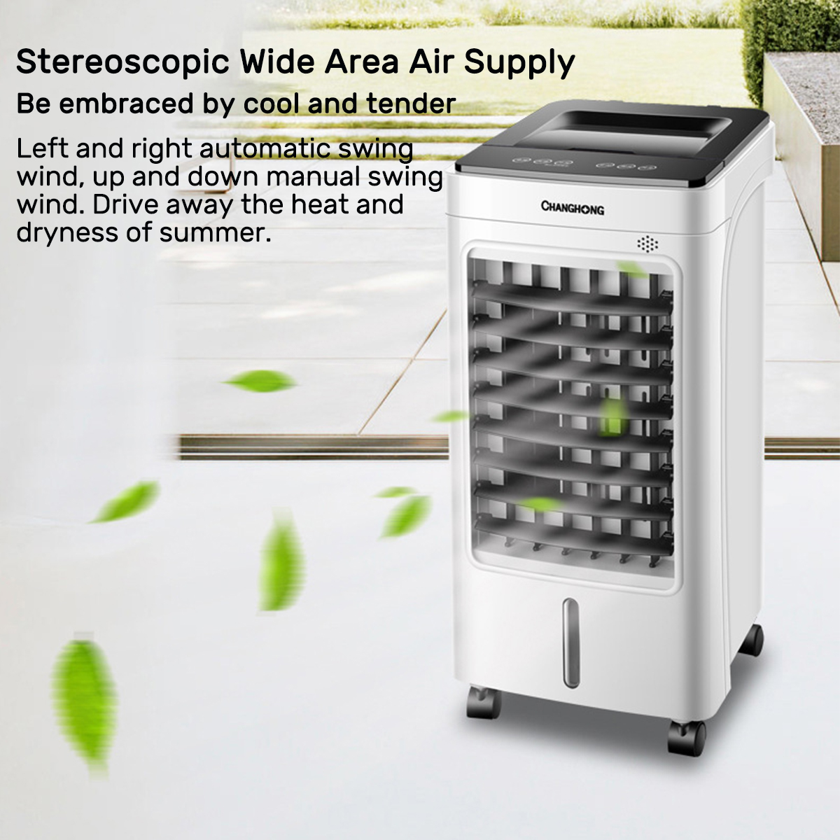 AC220V 65W Air Cooler Small Household Air Conditioner Conditioning Fan 3 Speeds