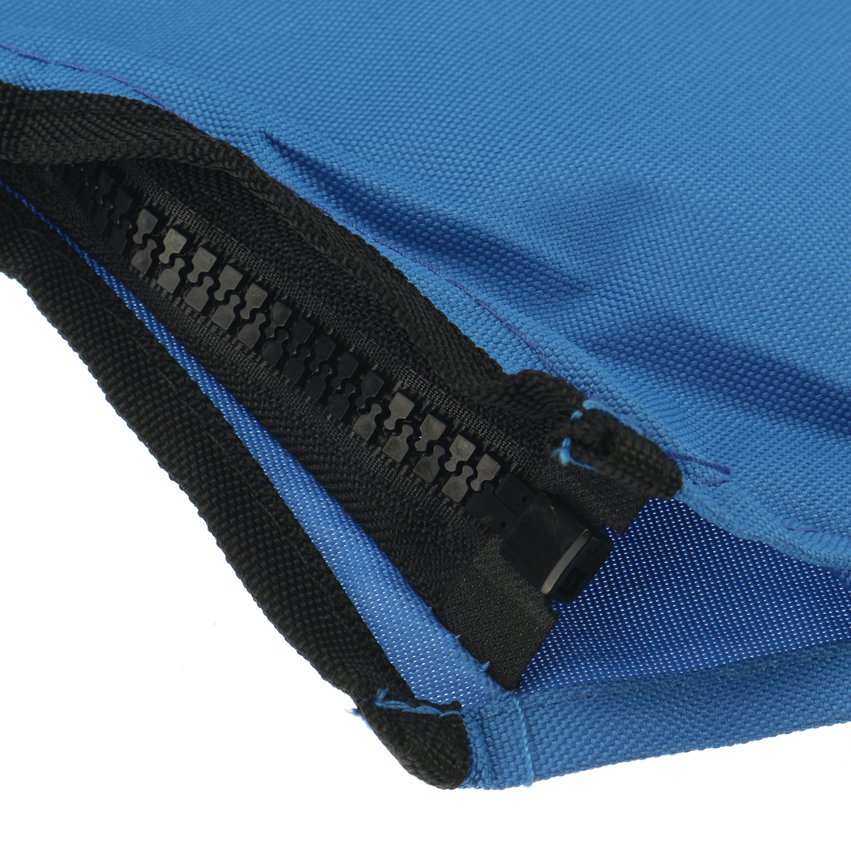Blue 4 Bow 600D Bimini Top Boot Cover Marine Boat Shade Canopy Yacht Roof Tarpaulin Dust Cover With Zipper