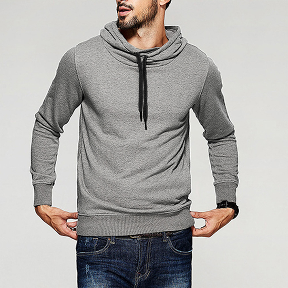 

Men's Casual Hooded Drawstring Modish Sweatshirt