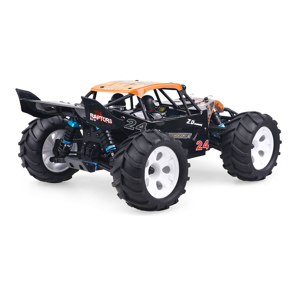 ZD 16427 Racing 1/16 2.4G 4WD Electric Brushled Truck RTR RC Car Vehicle Models - Photo: 2