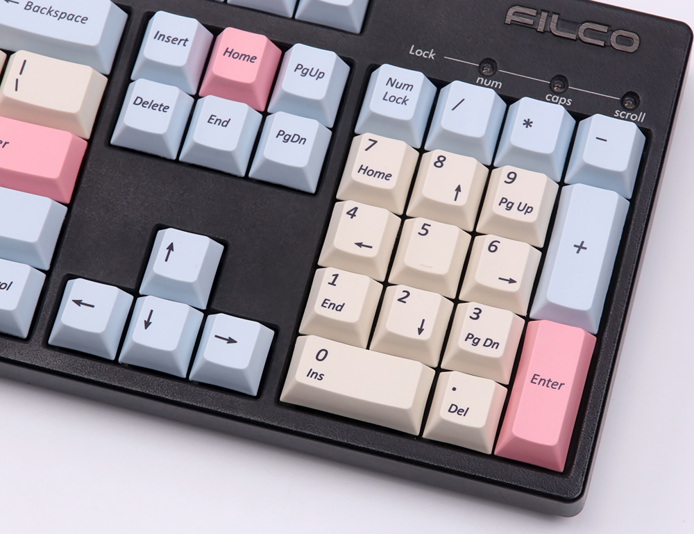 108 Key Dye-sub PBT Keycaps Keycap Set with 3 Supplementary Keycap for Mechanical Keyboard 41