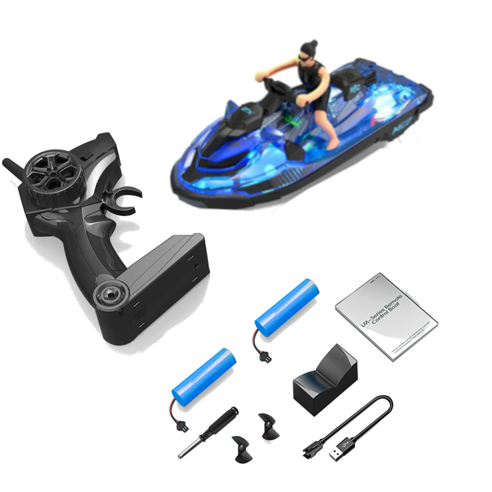 LMRC LM13-D RTR 2.4G 4CH RC Boat Motorboat Remote Control Racing Ship Waterproof Speedboat Toys Vehicle Models