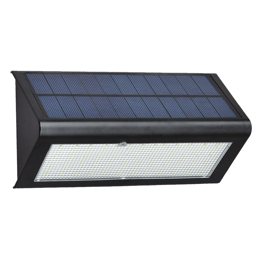 6W 48 LED Solar Powered 4 Modes 1000LM Motion Sensor Wall Street Light Waterproof IP65 Outdoor Yard