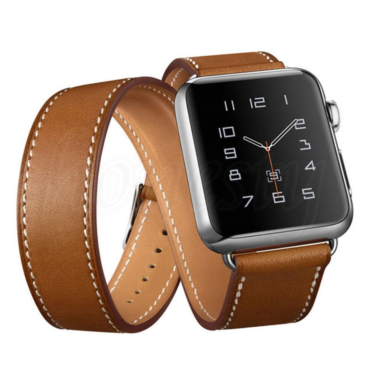 

Натуральная Кожа Часы Стандарты Замена ремешка для Apple Watch Серия 1 38 мм