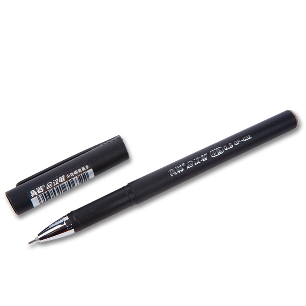 True Color GP-532 1Pcs 0.5mm Black Ink Gel Pen Writing Smoothly School Office Stationery