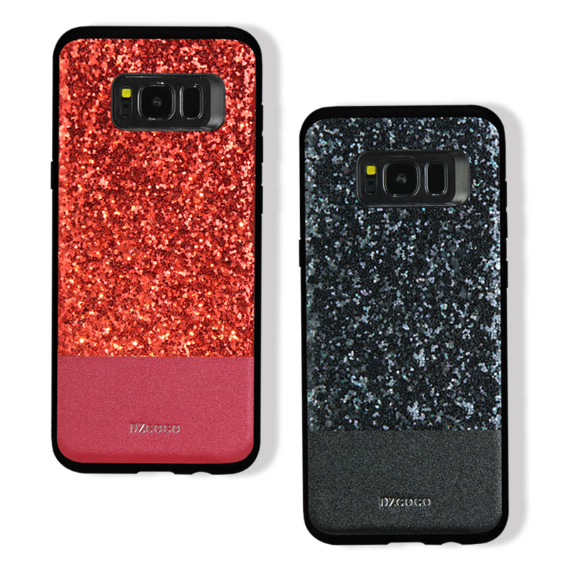 

DZGOGO Diamond Bling PU Leather Protective Case for Samsung Galaxy S8 Plus