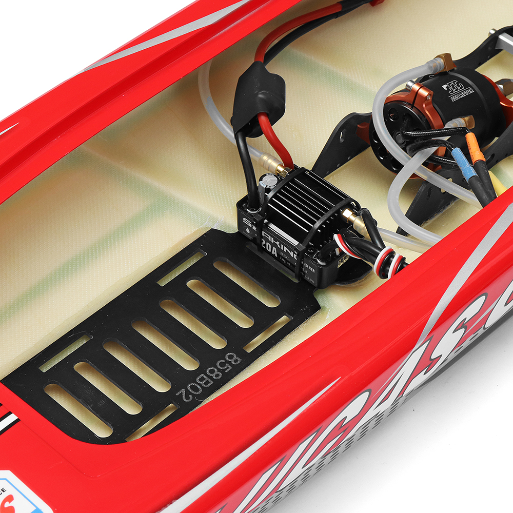TFL 1126 880mm Lucky OCT 2.4G 120A ESC Brushless RC Boat w/ Water Cooling System Without Servo TX Battery