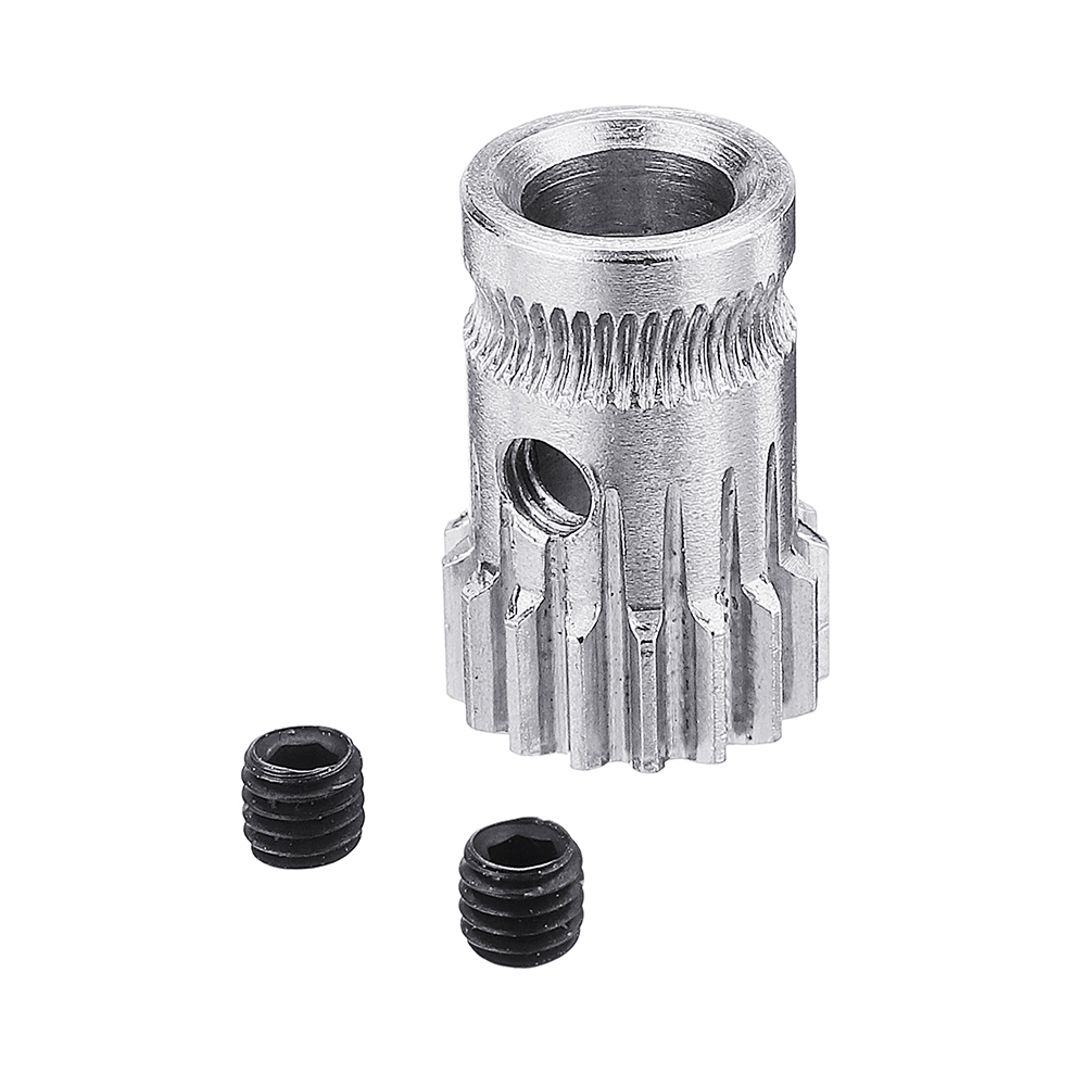 Stainless Steel Two-way Driver Gear Extruder Feeding Wheel For 1.75mm Filament 3D Printer Part 17
