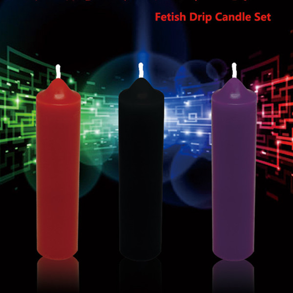Low Temperature Candle Sensual Hot Wax Couple Sex Games.