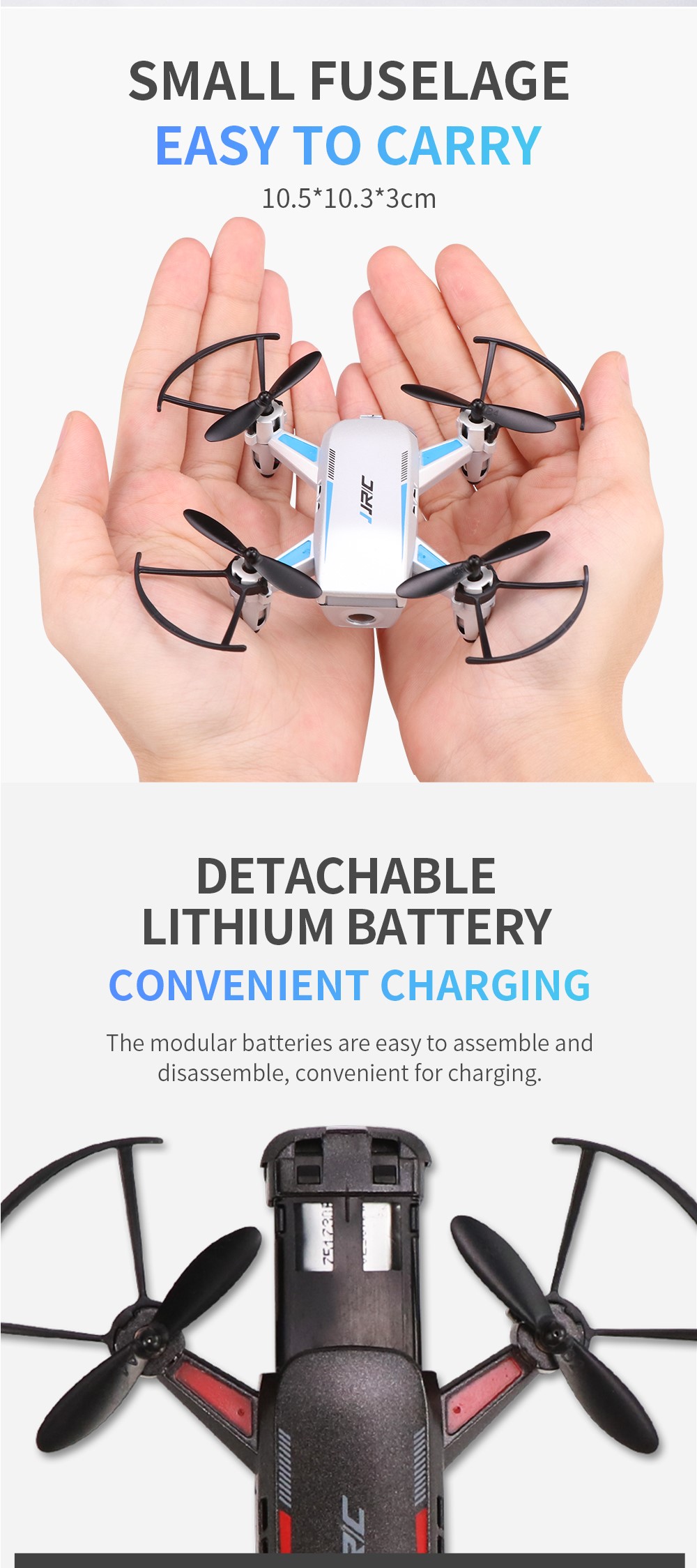 JJRC H52 2.4G 4CH 6 Axis With Gravity Sensor Mode Altitude Hold RC Drone Quadcopter - Photo: 7
