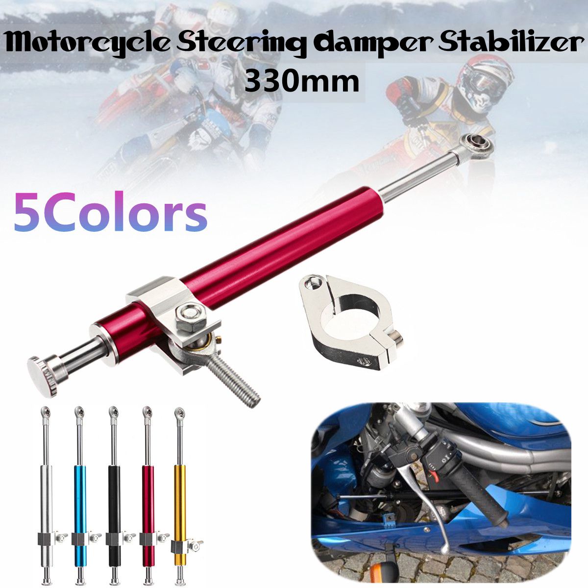 Motorcycle Steering Damper Stabilizer