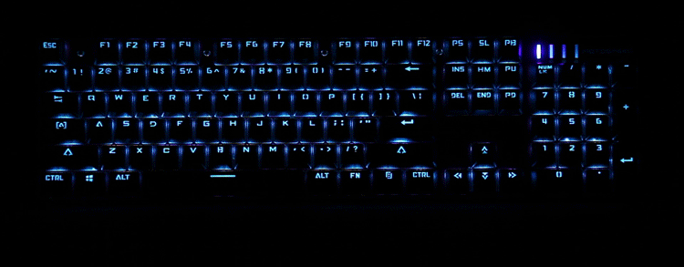 MOTOSPEED Inflictor CK104 NKRO RGB Backlit Mechanical Gaming Keyboard Outemu Blue Switch 5