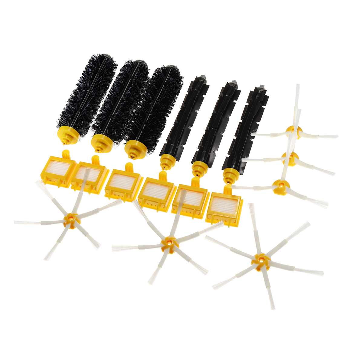 

18pcs 6 Armed Brush Filter Kit for iRobot Roomba Vacuum 700 Series 760 770 780