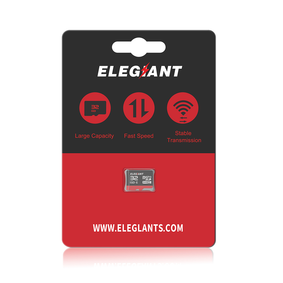 ELEGIANT 32GB Memory Card Professional Class 10 High Speed Micro SD Card for Gopro Computer Laptop PC DSLR Camera Camcorder Drone Mobile Phone