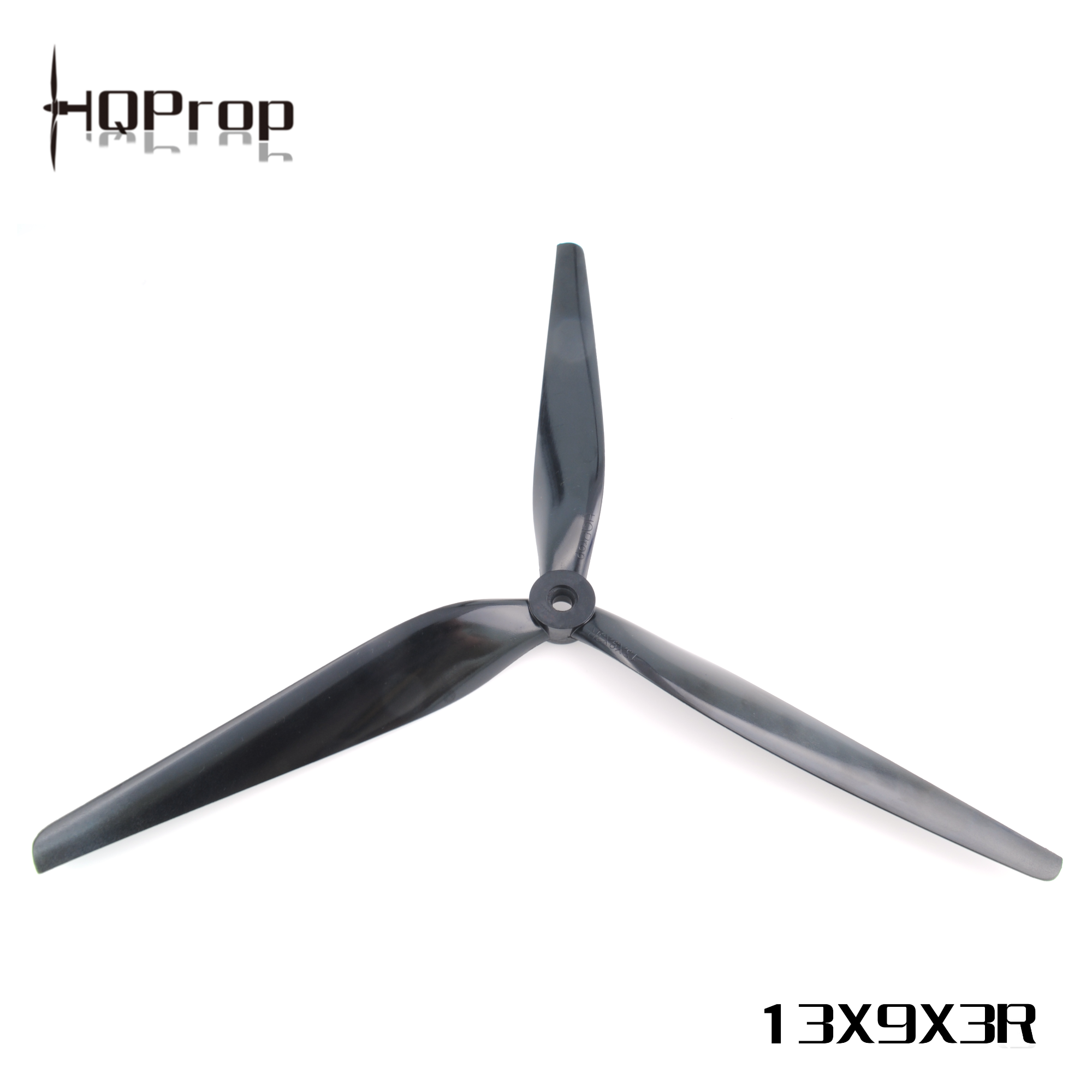 HQProp X-Class Prop 13 Inch 3-blade 13X9X3R(CW) Black-Carbon Reinforced Nylon for RC Multirotor Multicopter