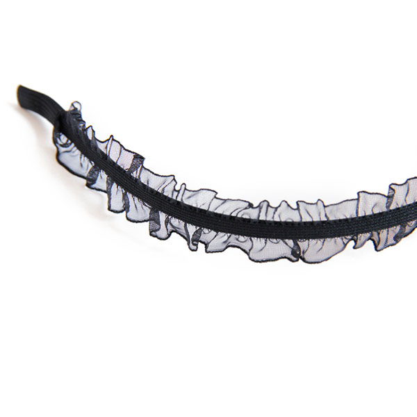 Halloween Black Demon Fork Lace Headbrands Toys Gothic Punk Girl Tiara Fashion Party Hair Accessories
