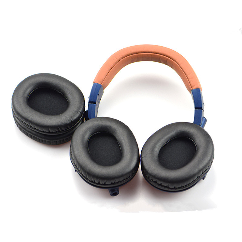 Replacement Headphone Earpads For Headband Cover ATH-M50X M30X M40X Headset Cushion With Zipper 14