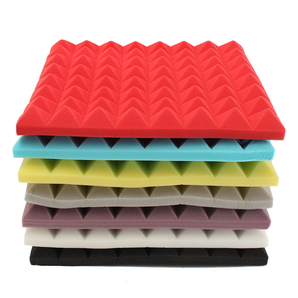 

500×500×50mm Square Insulation Reduce Noise Sponge Foam Cotton - 7Colors