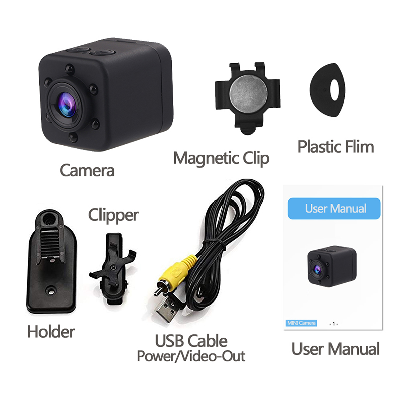 2018 SQ18 HD 1080P Mini Camera Night Vision Mini Camcorder Sport Outdoor Portable 14