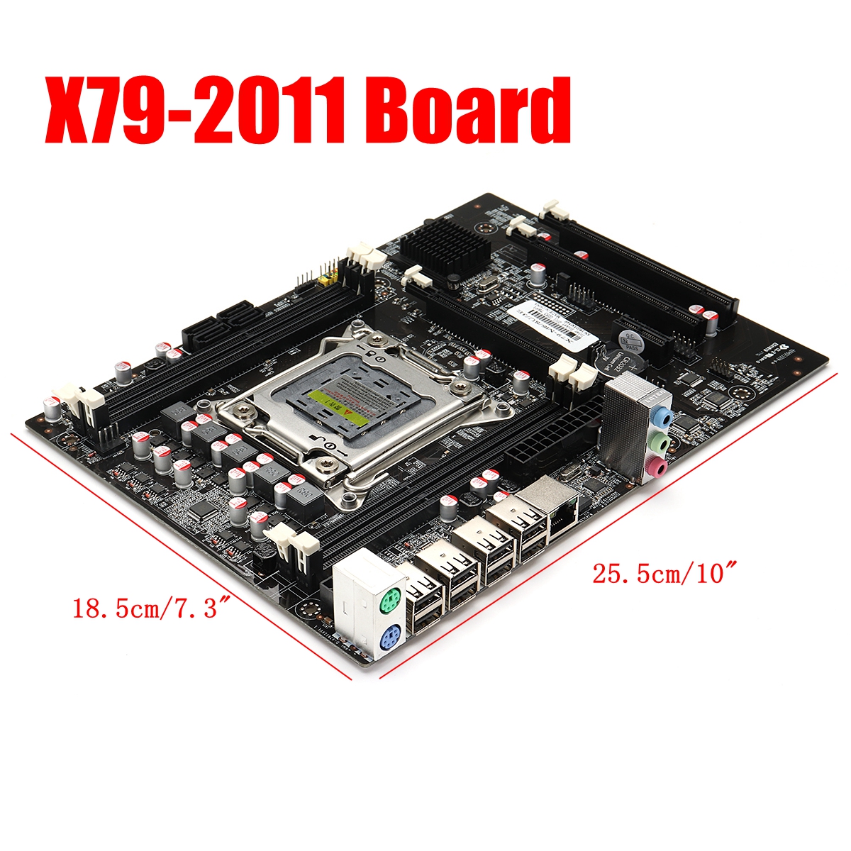 X79-2011 Small Board Mainboard Motherboard For LGA2011 Xeon Series CPU DDR3 1066/1333 For Intel X79 14