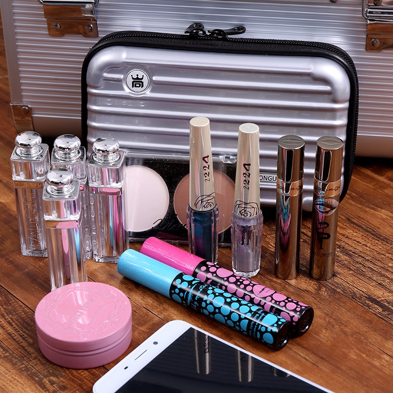 20 Colors Mini Travel Case Makeup Cosmetic Bag Handbag Lady Waterproof Portable 