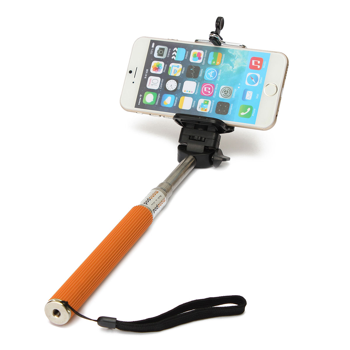 Extendable Handheld Selfie Stick Monopod with Clip for Smartphone