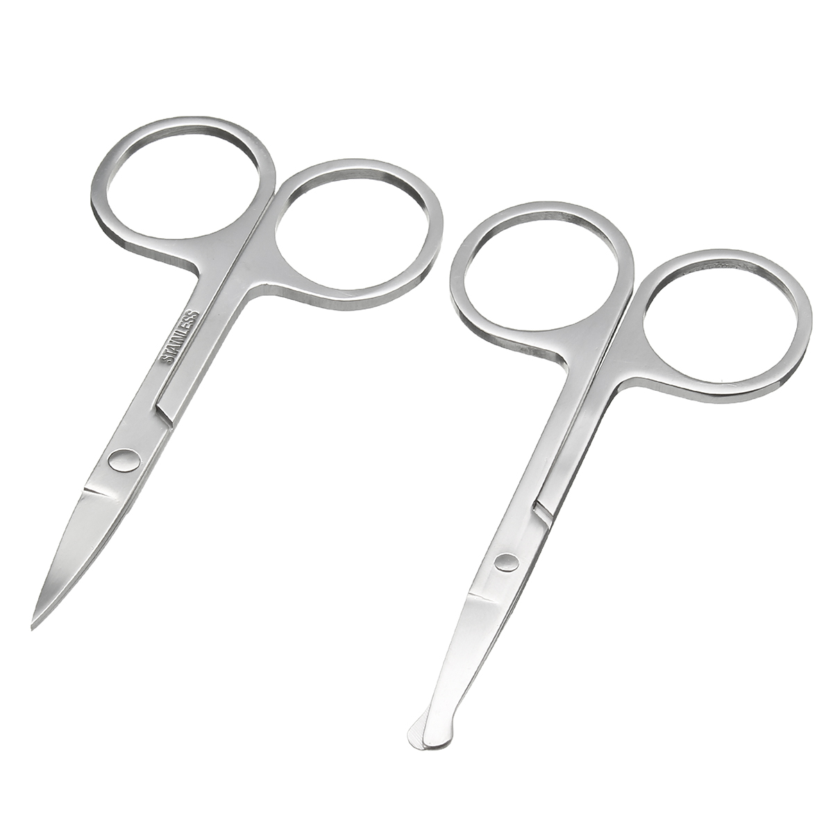 15pcs Stainless Steel Nail Cleaner Set Manicure Kit Clipper Pedicure Scissor Tweezer Pusher