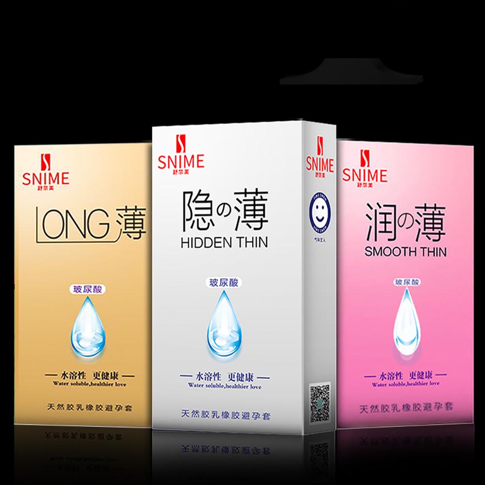 10 PCS preservativos de ácido hialurônico hidratantes produtos para adultos de longa duração