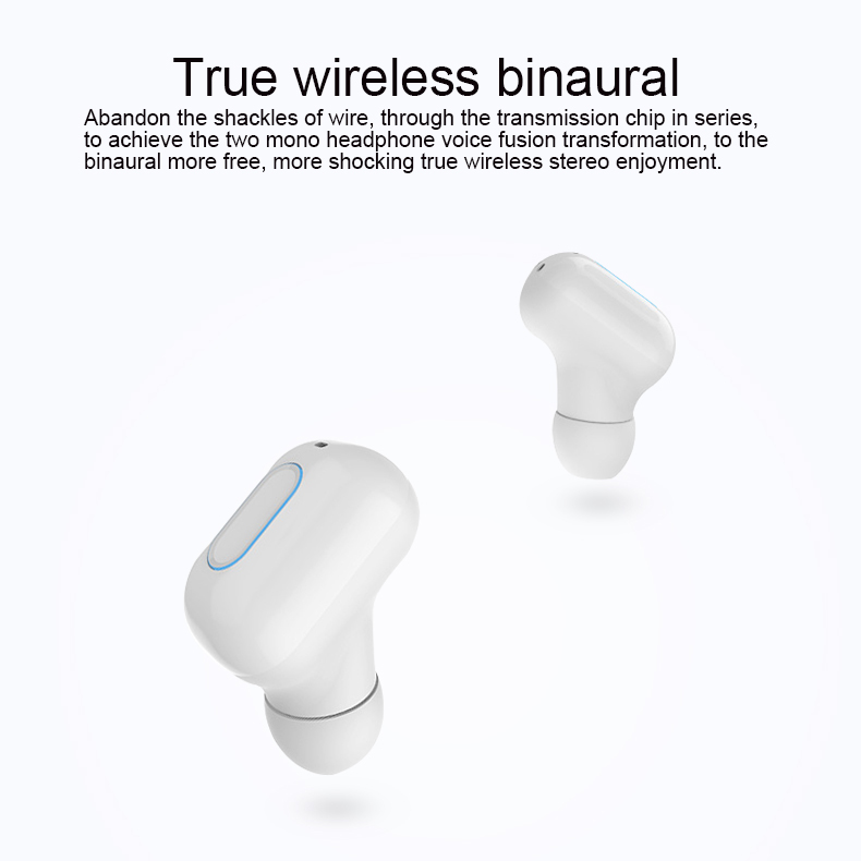 [Truly Wireless] X2-TWS IPX5 Waterproof Bluetooth Earphone With 1600mAh Charger Box Power Bank 79