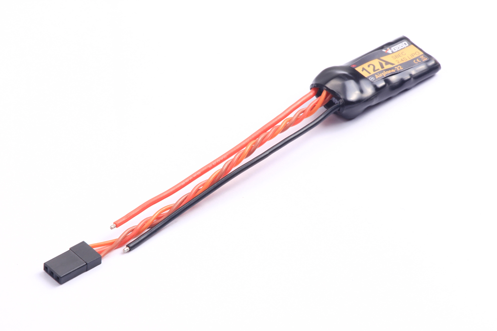 VGOOD 12A 2-4S 32-Bit Brushless ESC With 2A SBEC for Fixed Wing RC Airplane - Photo: 3