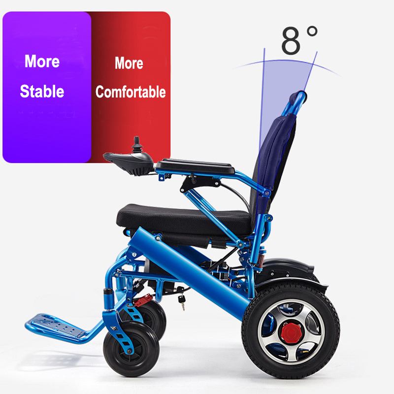 New 110V/220V Folding Electric Wheelchair Mobility Old Elderly Disabled