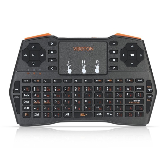 

Viboton I8 Plus 2.4G Wireless Spainish Version Airmouse Mini Keyboard Touchpad