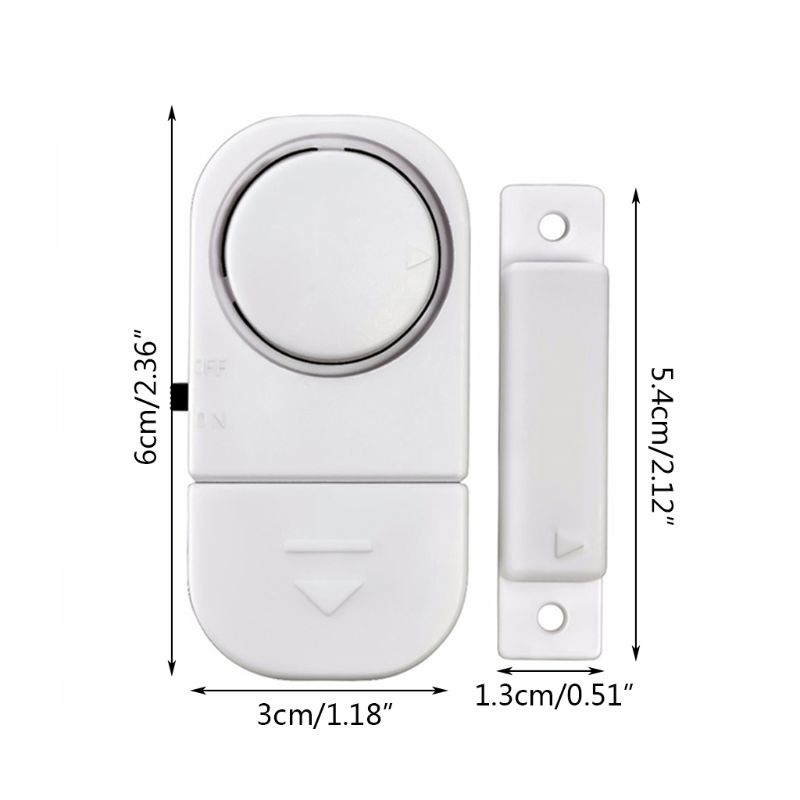 Wireless Home Window Door Entry Burglar Security Alarm System Magnetic Sensor for Home Security
