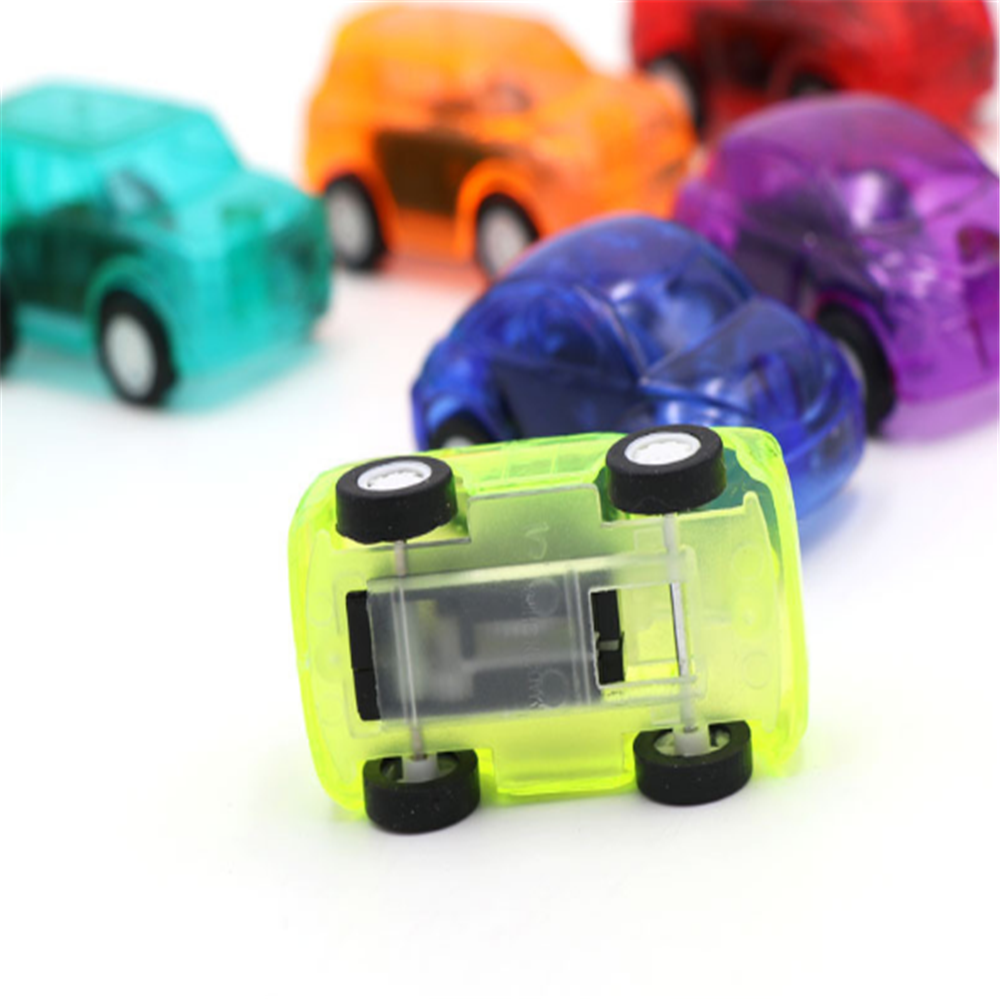 Transparent Mini Pull Back Car Plastic Toys Children's Toys